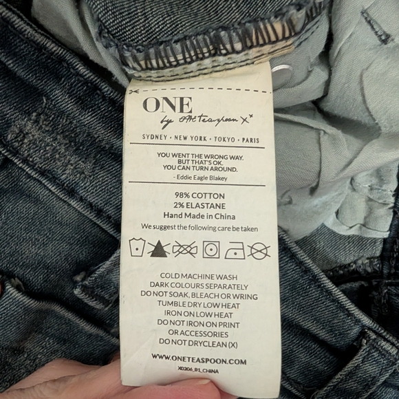 One x OneTeaspoon Low Rise Skinny Jeans - Picture 4 of 4